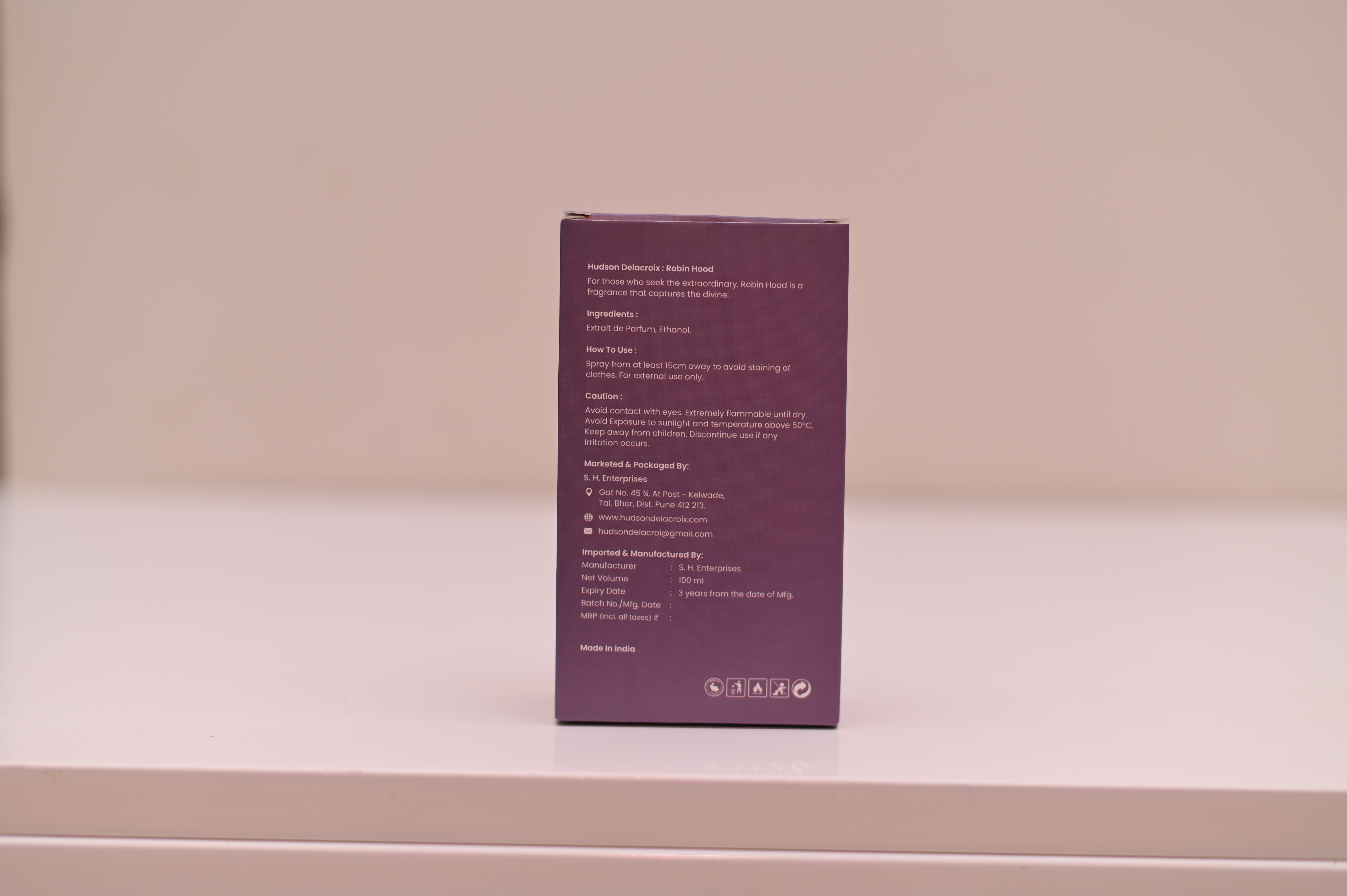 ROYAL PURPLE , FRESH SPICY EARTHY MOSSY FRAGRANCE